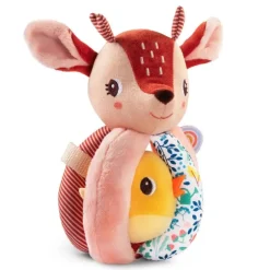 Lilliputiens I'm Discovering Stella The Faon Rattle With Handles