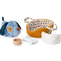 Lilliputiens I'm Exploring Jules Dog With Basket