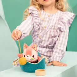 Lilliputiens I'm Exploring Jeanne Cat With Basket