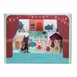 Lilliputiens Wolf and 3 Little Pigs Magnetic Theatre