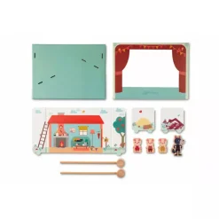 Lilliputiens Wolf and 3 Little Pigs Magnetic Theatre