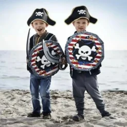 Liontouch Pirate Hat Red Stripe