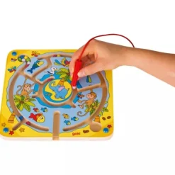 Magnetic Maze Board Island