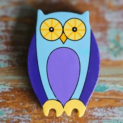 Magnetic Wooden Owl Play Figure