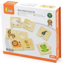 Mom & Baby Puzzle Set