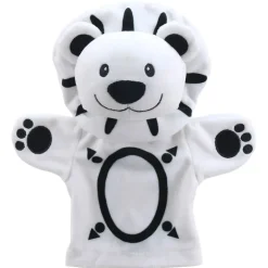 My First Black & White Puppet Lion