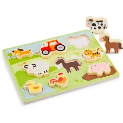 New Classic Toys Chunky Farm Puzzle