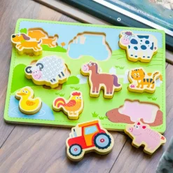 New Classic Toys Chunky Farm Puzzle