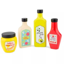 New Classic Toys Condiments Set Pretend Playfood