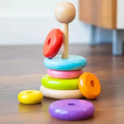 New Classic Toys Rainbow Stacking Toy