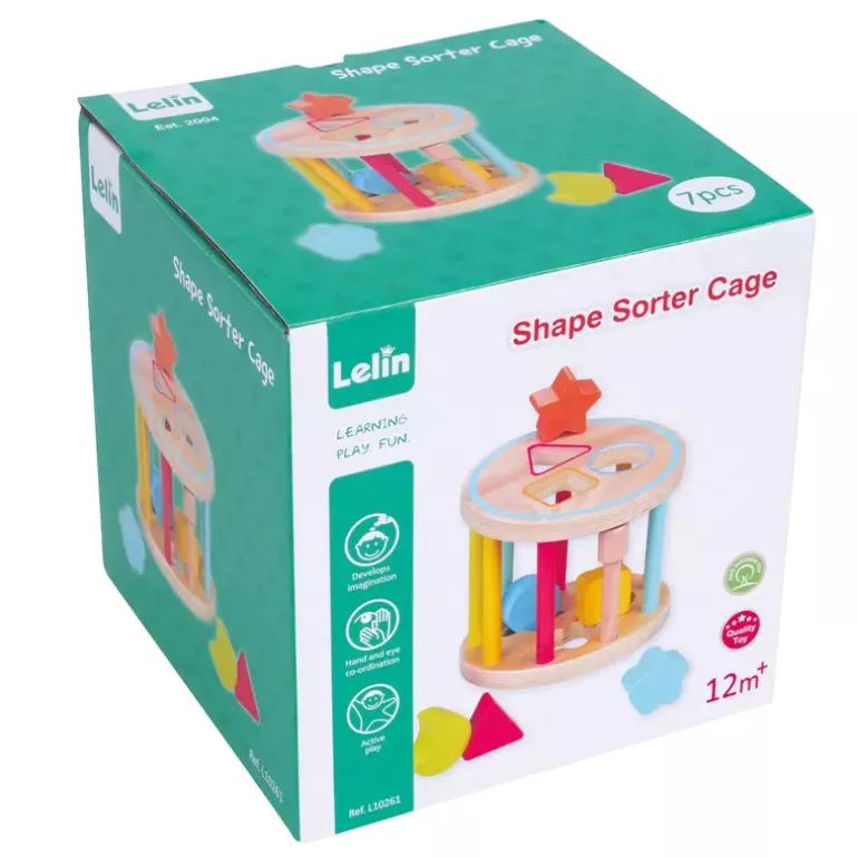 New Classic Toys Shape Sorter Cage