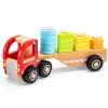 New Classic Toys Wooden Truck with Shapes