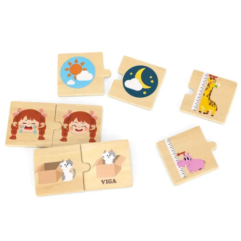 Opposites Puzzle set