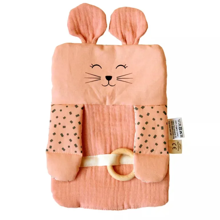 Organic Activity Baby Toy Mouse