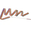 Rainbow Gymnastic Ribbon 2m