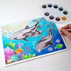 Sentosphere Aquarellum Dolphins