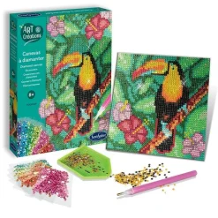 Sentosphere Diamond Canvas Toucan