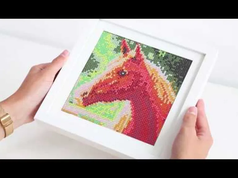 Sentosphere Diamond Canvas Horse