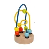 Small Bead Maze Toy Blue Yellow