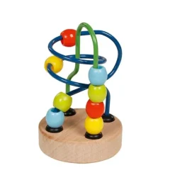 Small Bead Maze Toy Green Blue