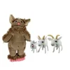 The Puppet Company 3 Billy Goats Gruff Finger Puppets