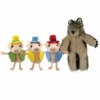The Puppet Company 3 Little Pigs & Wolf Finger Puppets