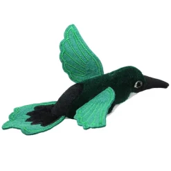 The Puppet Company Finger Puppet Hummingbird Green