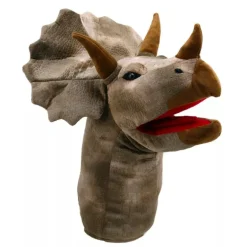 The Puppet Company Large Dino Head Triceratops