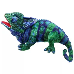 The Puppet Company Large Creature Chameleon Blue-Green