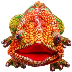 The Puppet Company Large Creature Chameleon Orange