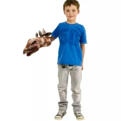 The Puppet Company Large Dino Head Stegosaurus