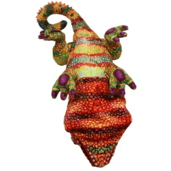 The Puppet Company Large Creature Chameleon Orange