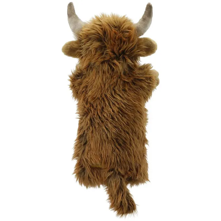 The Puppet Company Long Sleeved Puppet Highland Cow