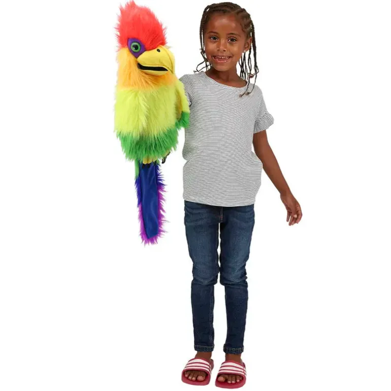 The Puppet Company Rainbow Bird Hand Puppet