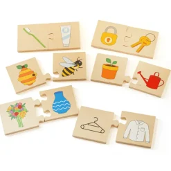 Things that go together Wooden Puzzle