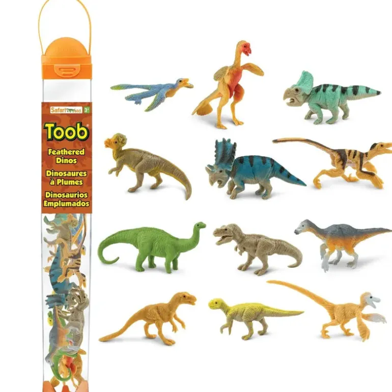 TOOB® Figurines Feathered Dinos
