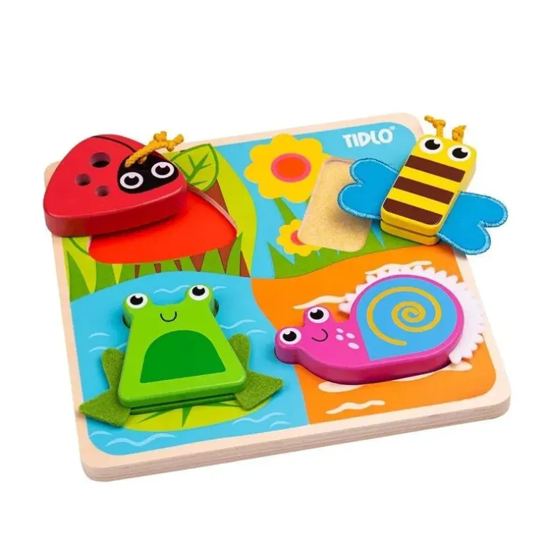 Touch and Feel Bugs Puzzle