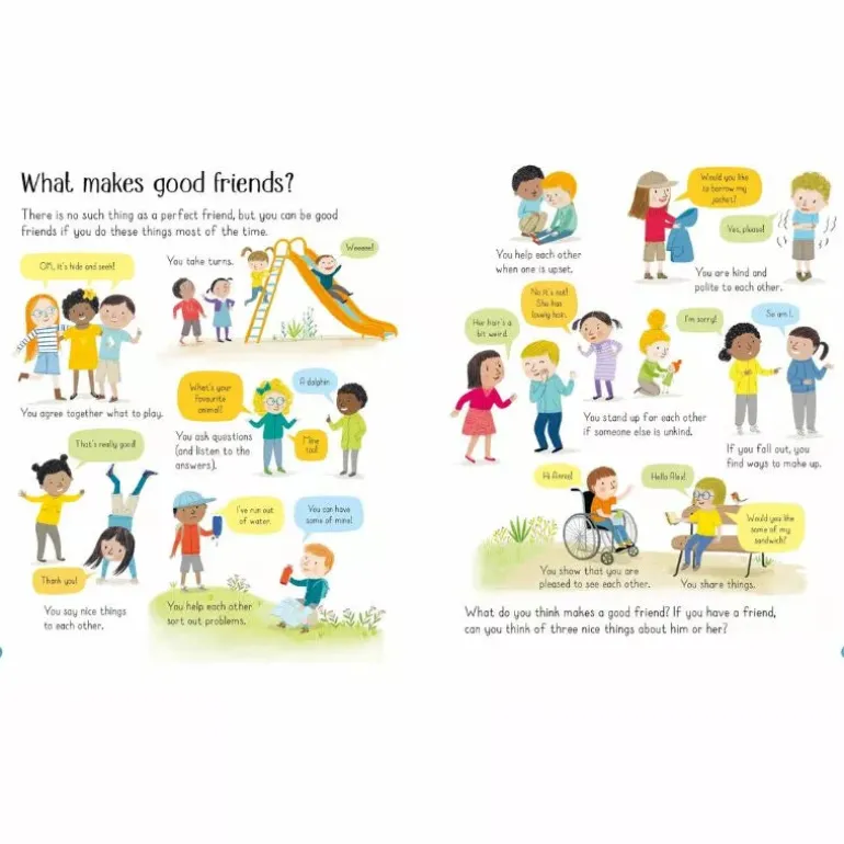 Usborne All about Friends