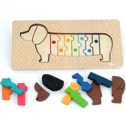 Vilac Dog Wooden Puzzle