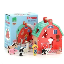 Vilac My Nice Farm Shape Sorter