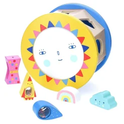 Vilac Night and Day Shape Sorter