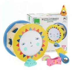 Vilac Night and Day Shape Sorter