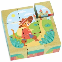 Vilac Wooden Blocks Tales