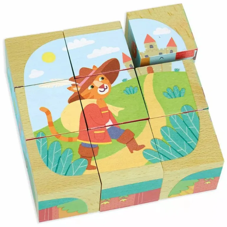 Vilac Wooden Blocks Tales