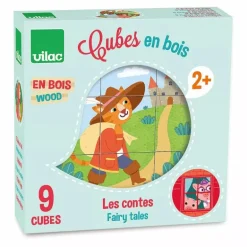 Vilac Wooden Blocks Tales