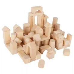 Wooden Blocks Natural 100
