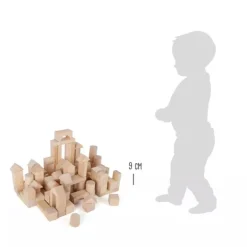 Wooden Blocks Natural 100