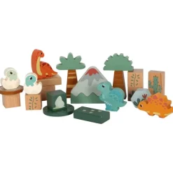 Wooden Building Blocks Dino