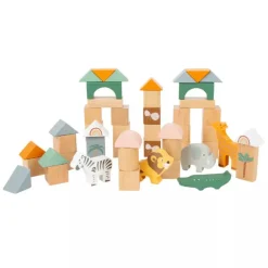 Wooden Building Blocks "Safari"